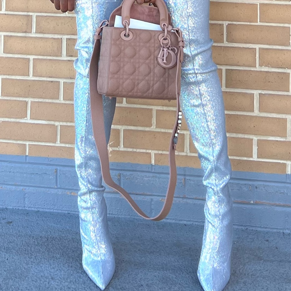Thigh high boots! Definitely a show stopper!